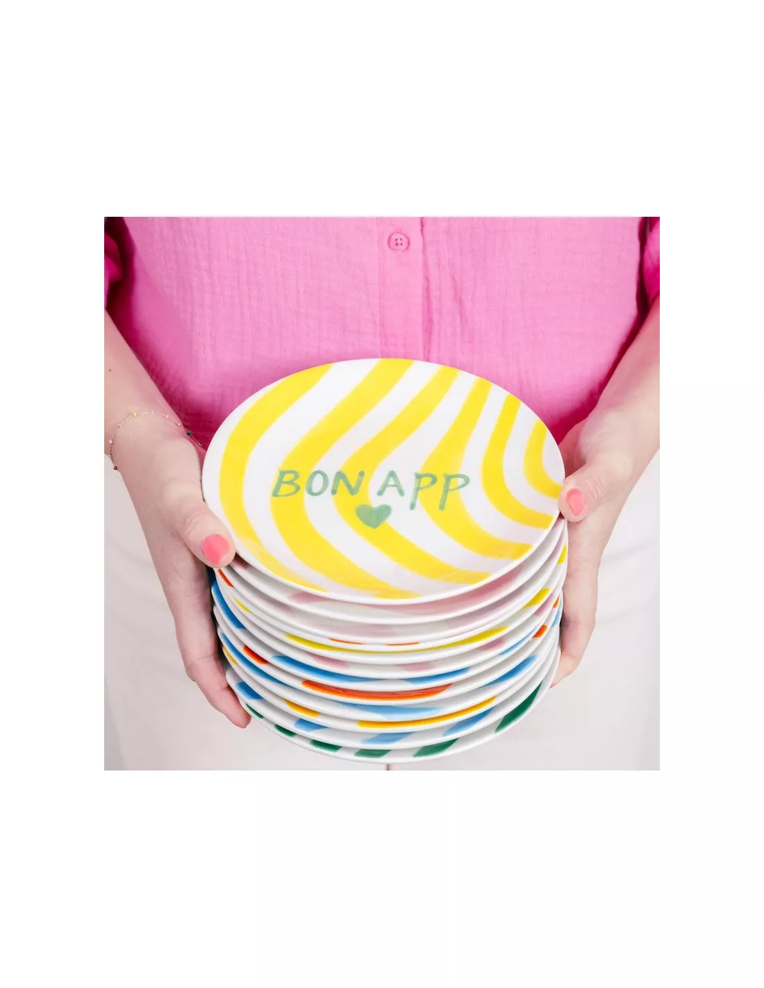 Assiette à Dessert - Good Vibes – Image 5