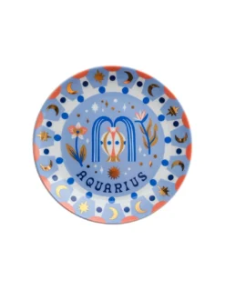 Assiette Astrale Bitossi - Verseau 16 Cm