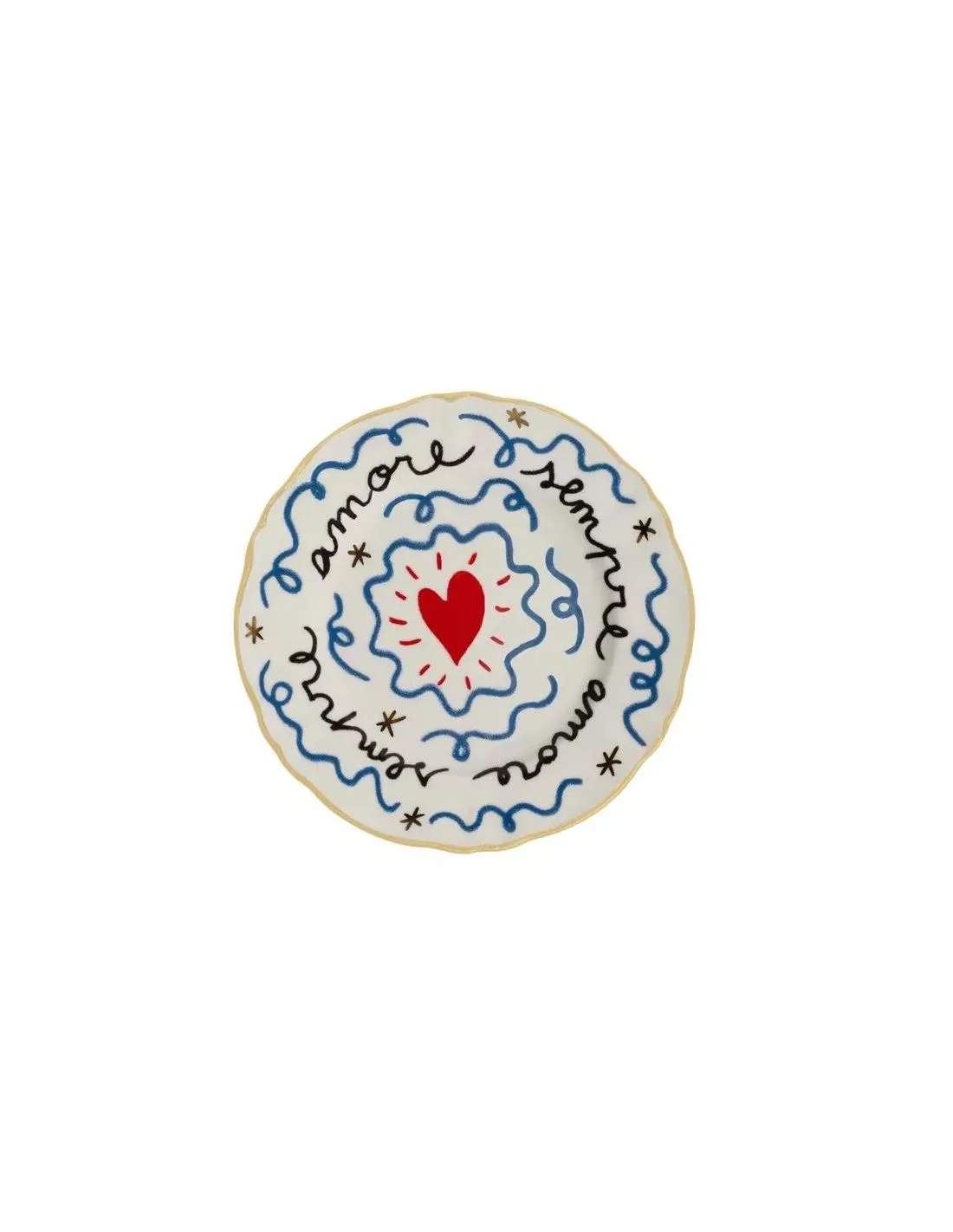Assiette Cuore Design - BITOSSI HOME