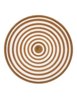 Assiette - Rayé Nude D 20cm