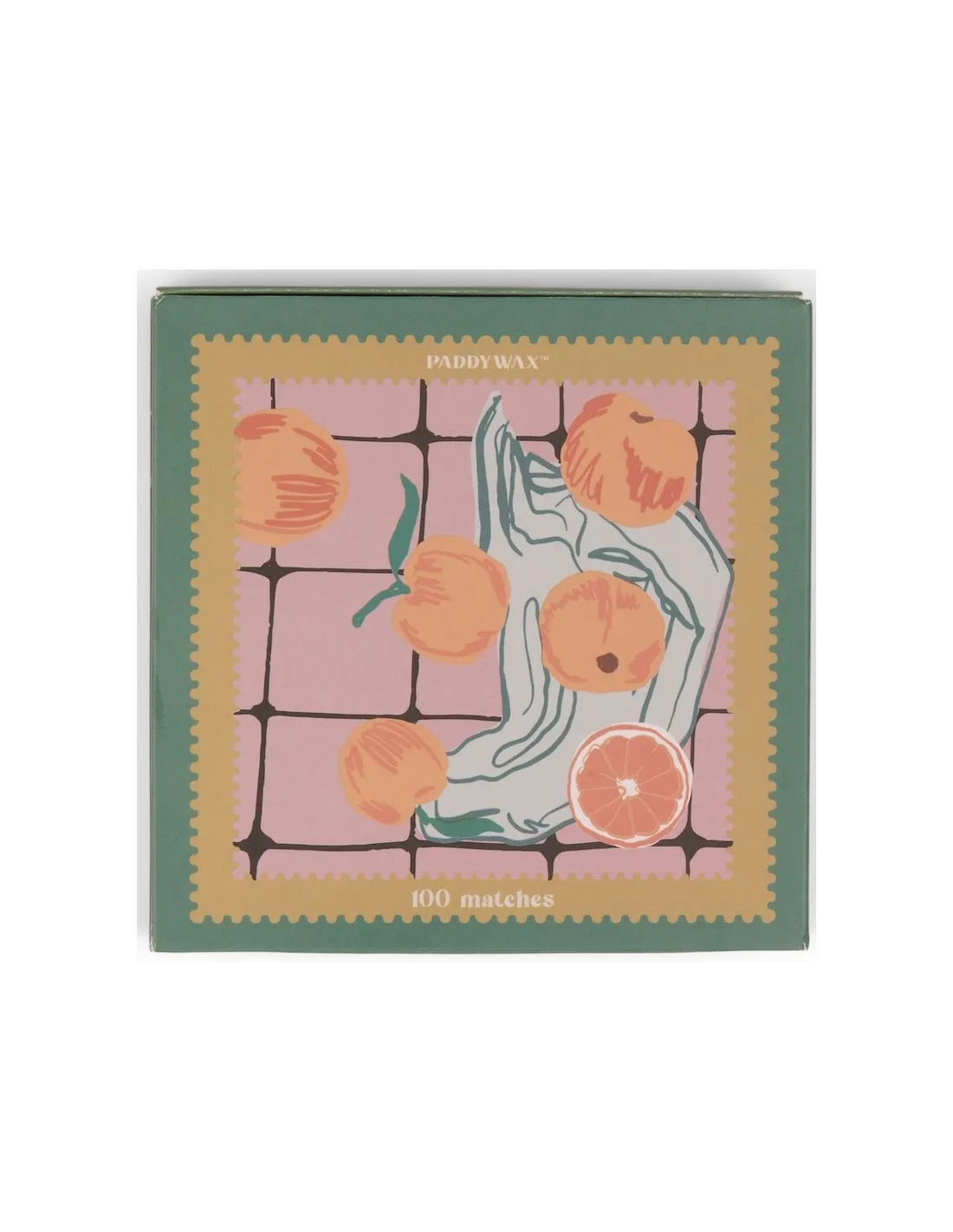 Boite D'allumettes Orange - 100 Allumettes