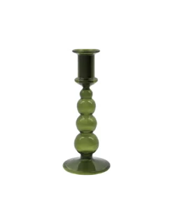 Bougeoir En Verre 19,5cm - House Doctor