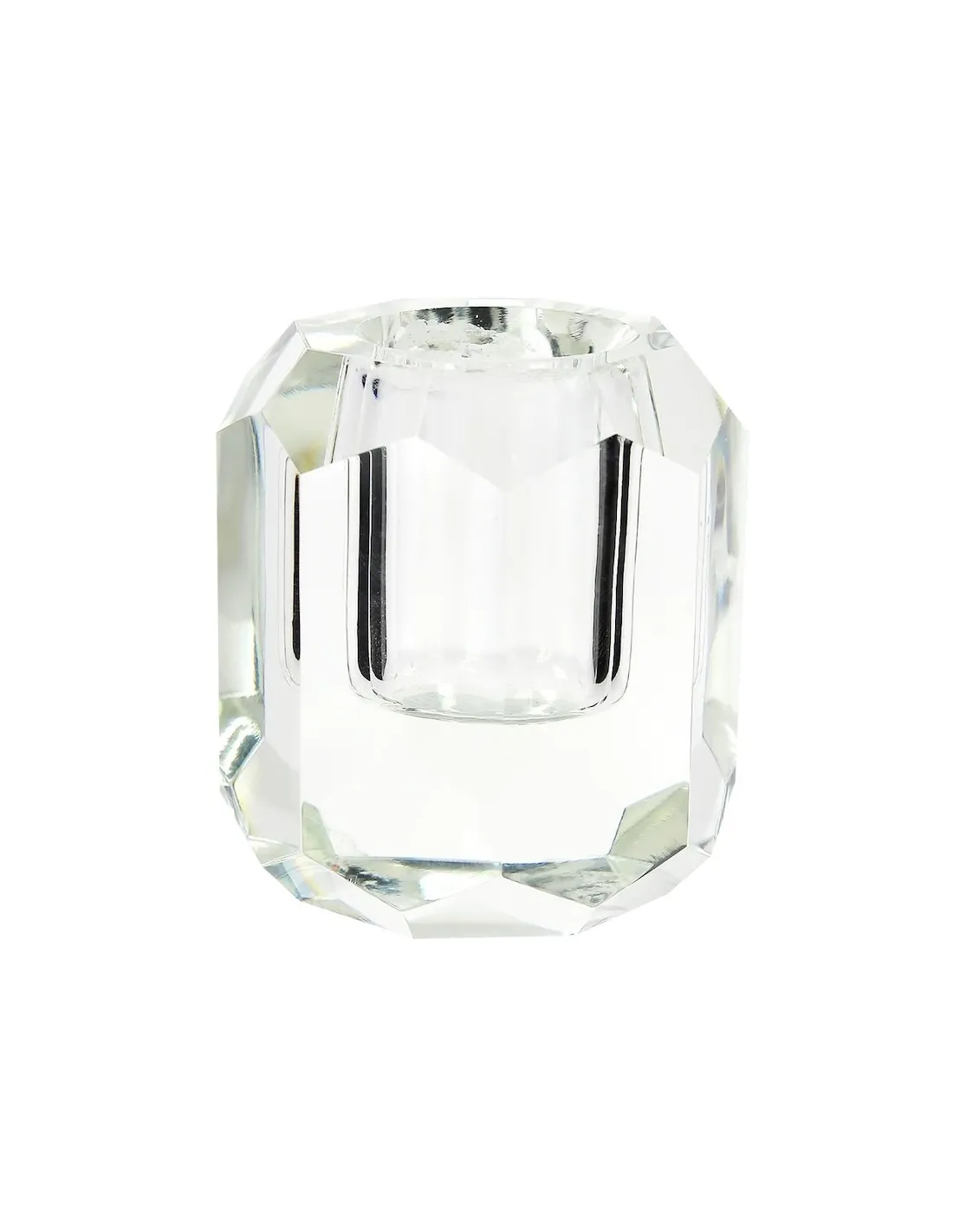 Bougeoir Facette Transparent - My Jolie Candle