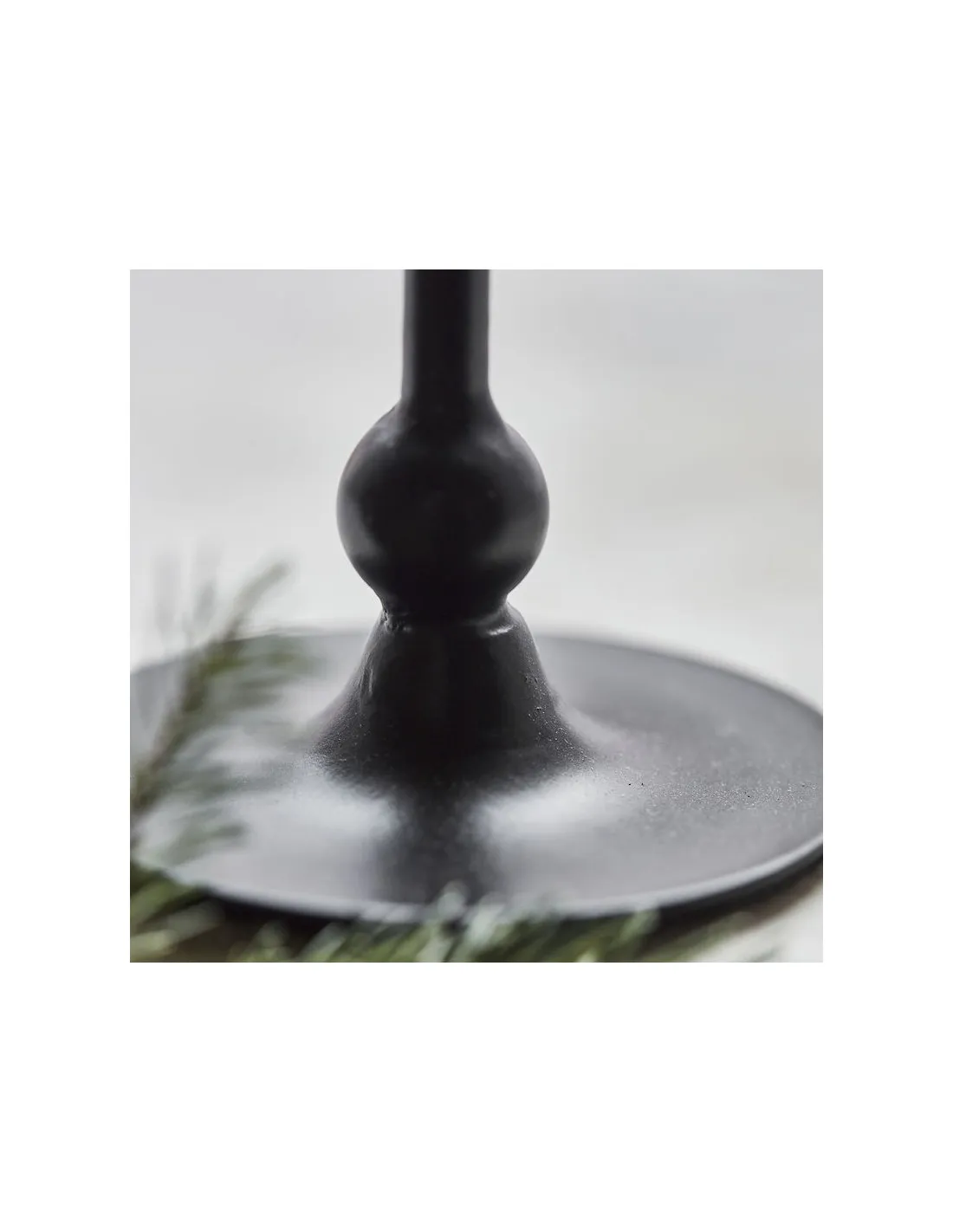 Bougeoir Folk Metal Noir 12cm - House Doctor – Image 6