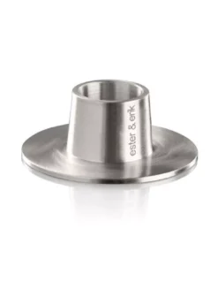 Bougeoir MEDIUM Argent Mat