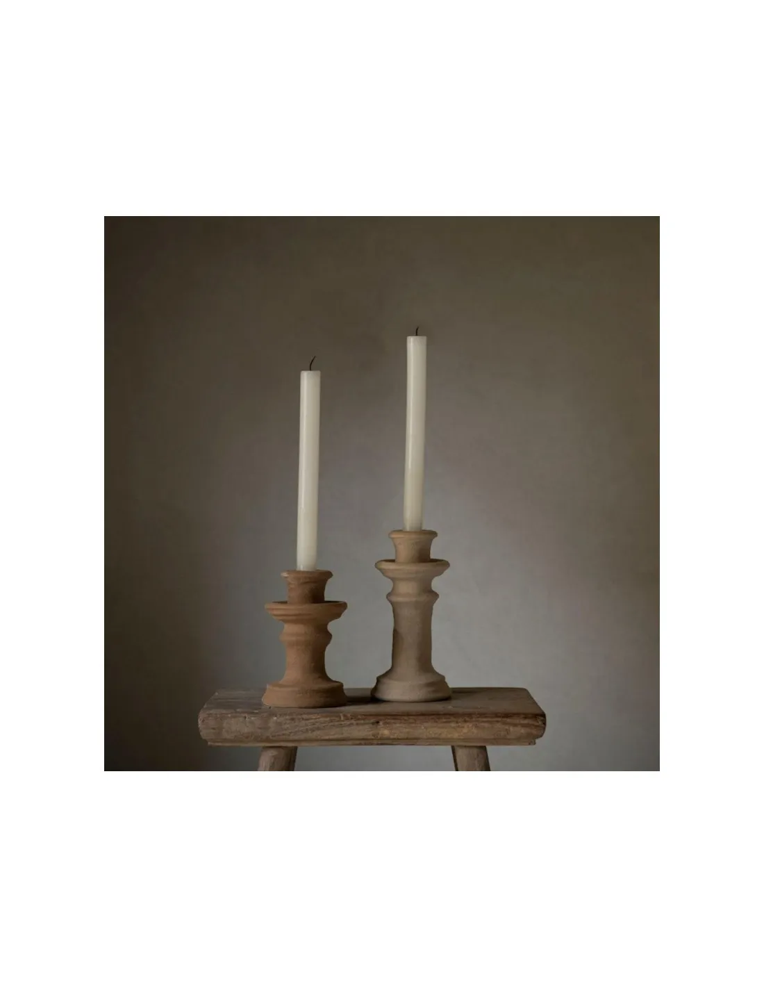 Bougeoir Nomade Marron - Andrea House â Image 2