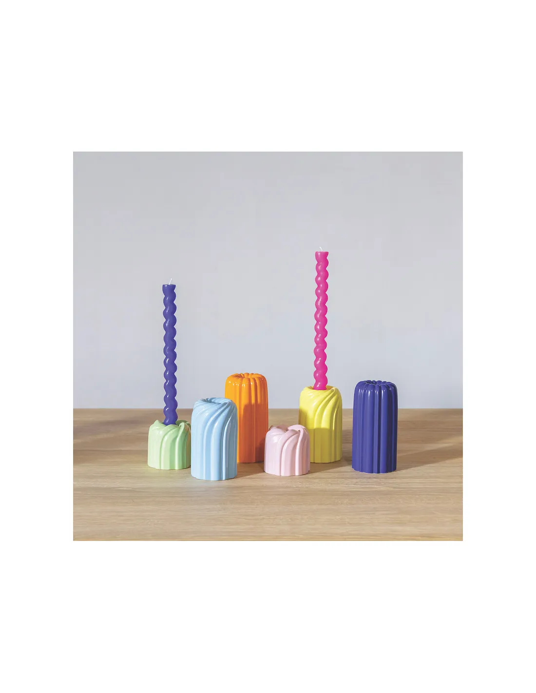 & Klevering Bougeoir Turban - Bleu Foncé – Image 3