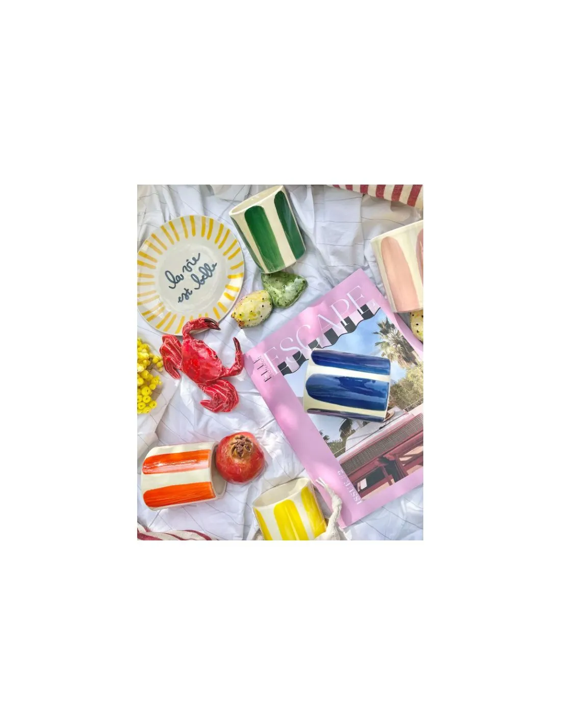 Bougie Céramique émaillée Figuier – Image 5