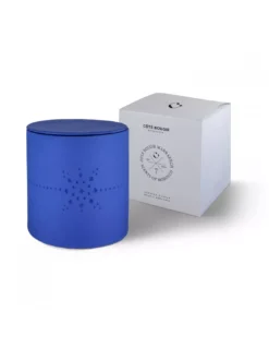 Bougie Céramique Izza Bleu XL - Mandarine Majorelle