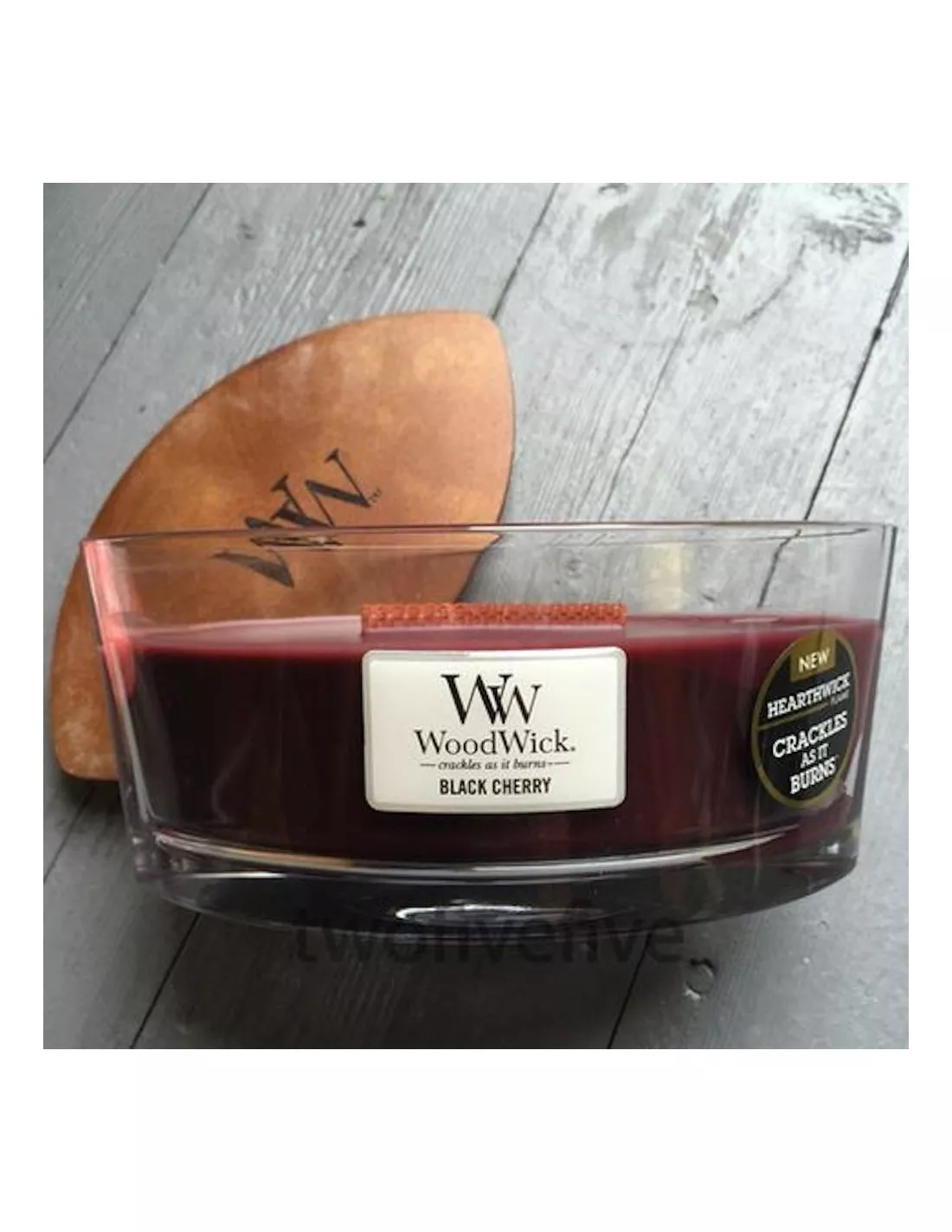 WoodWick Bougie Cerise Griotte - Ellipse â Image 2