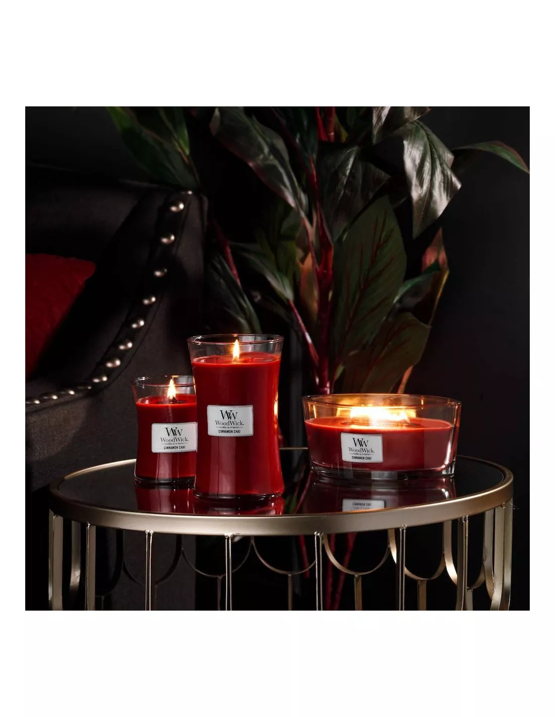 WoodWick Bougie Chai Ă La Cannelle - 275 Gr â Image 3