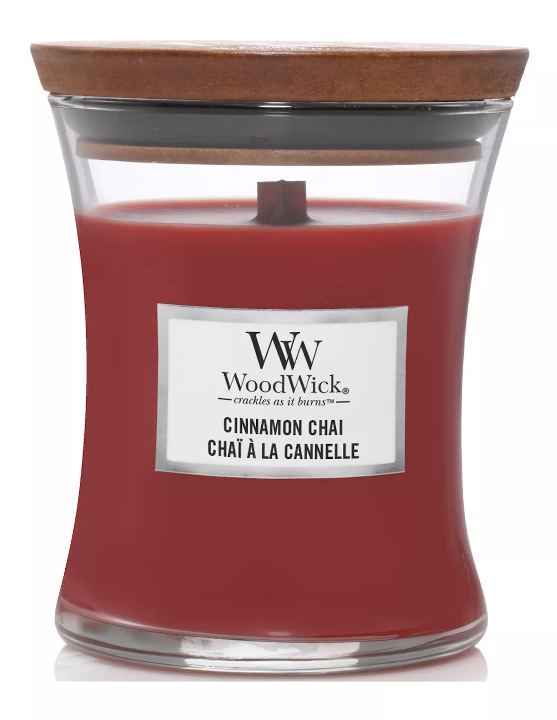WoodWick Bougie Chai Ă La Cannelle - 275 Gr