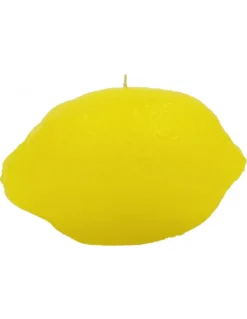 Bougie Citron - Jaune - Ciergerie Des Prémontrés