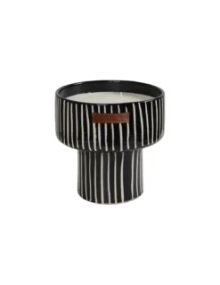 Bougie Coupe Fruit Zébré M - Mandarine Majorelle