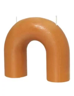 Broste Copenhagen Bougie Décorative Bend Honey Gold