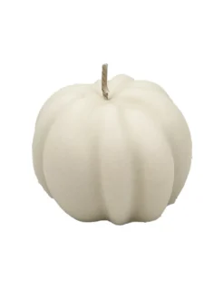 Bougie Décorative Citrouille - Crème