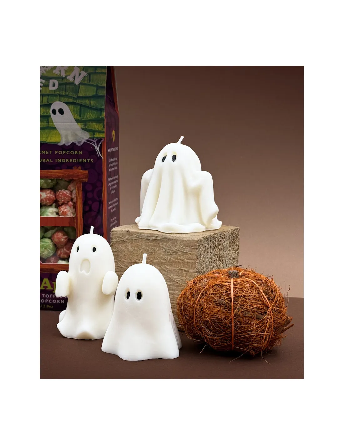 Bougie Fantôme Non Parfumée – Image 3