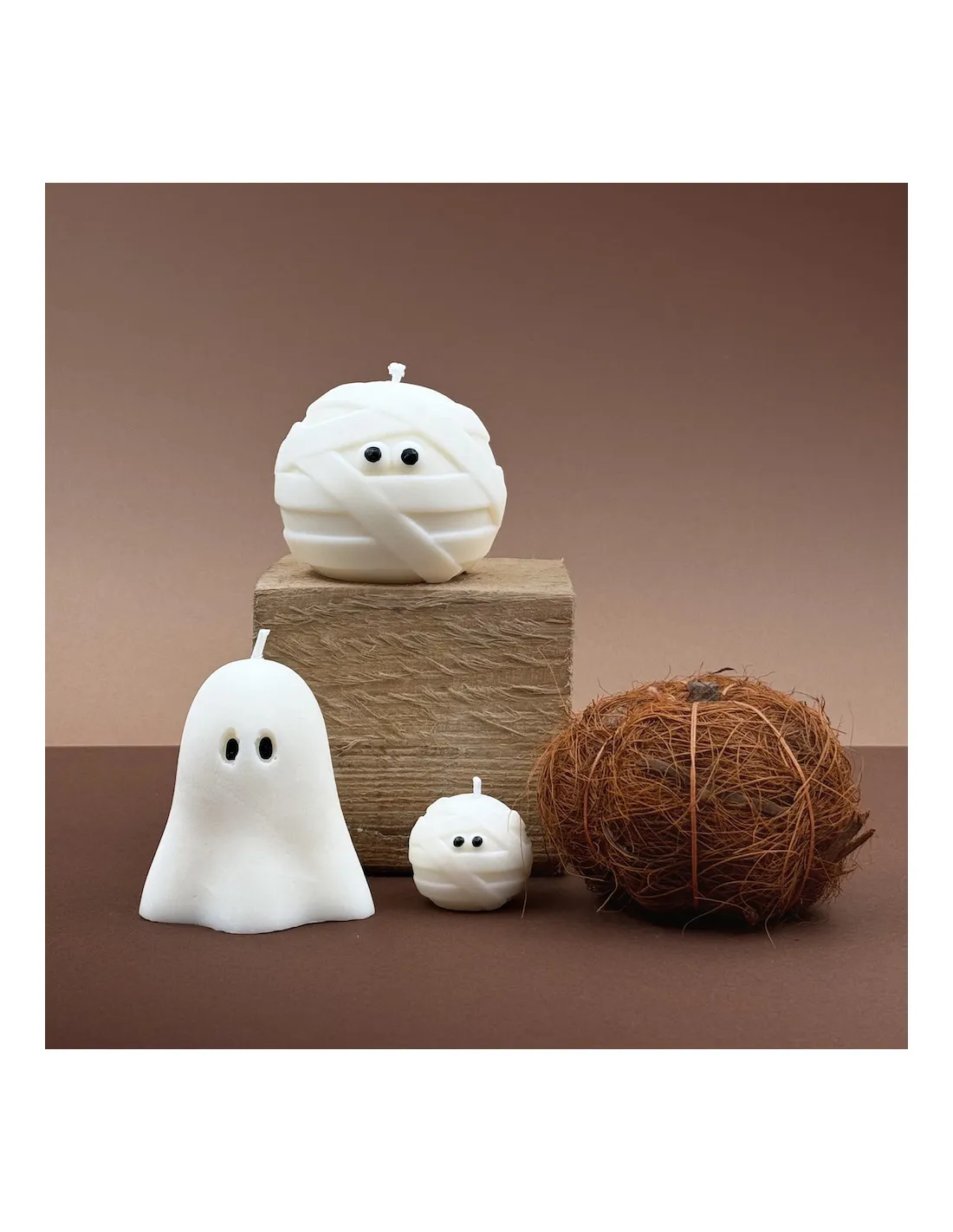 Bougie Fantôme Non Parfumée – Image 4