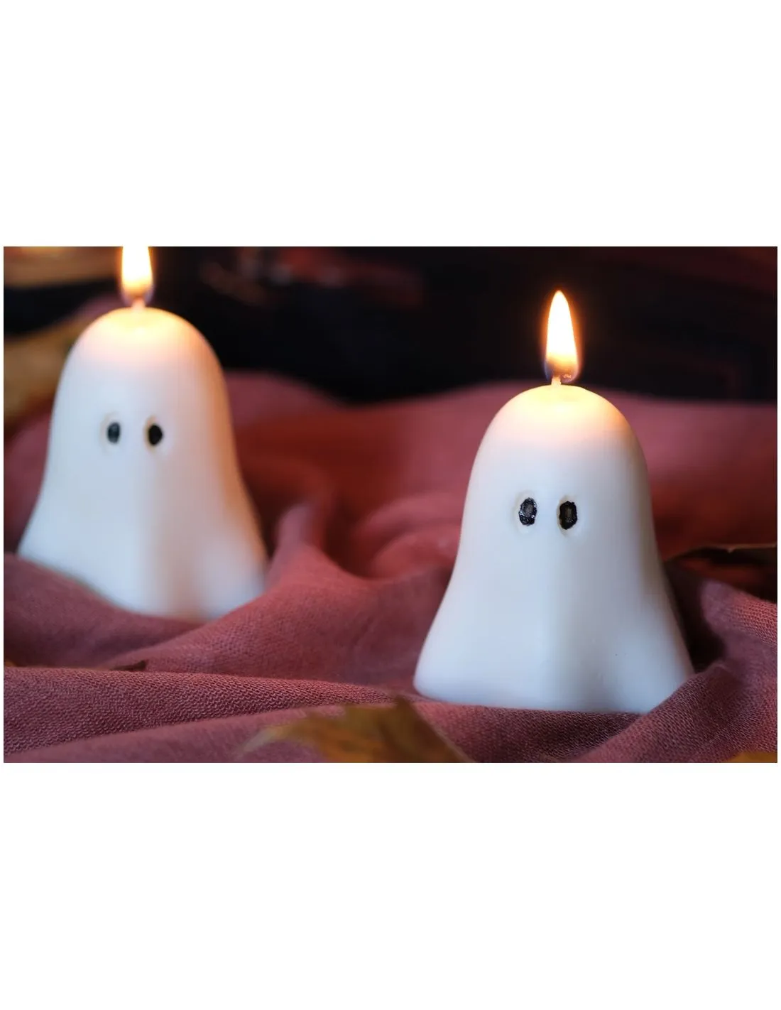 Bougie Fantôme Non Parfumée – Image 5