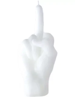 Bougie Fcuk You - Blanc