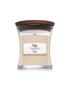 WoodWick Bougie Miel Blanc - 85gr