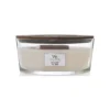 WoodWick Bougie Miel Blanc - Ellipse