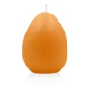 Bougie Oeuf De Pâques - Orange - Ciergerie Des Prémontrés