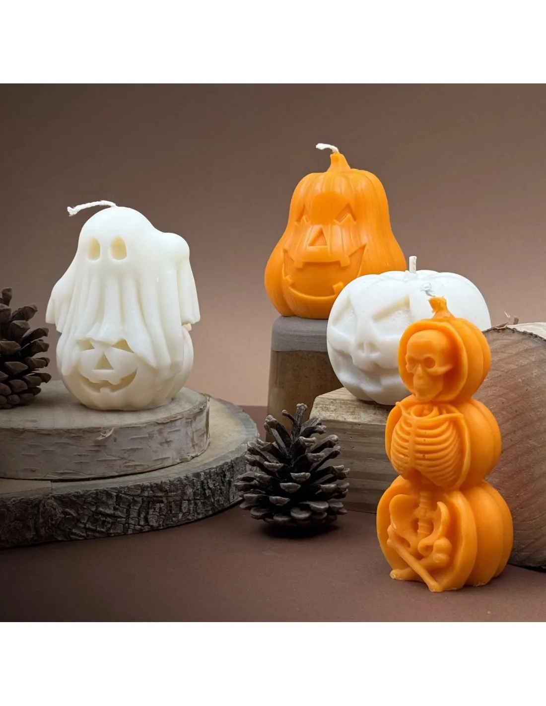 Bougie Parfumée Citrouille Lanterne Halloween – Image 3