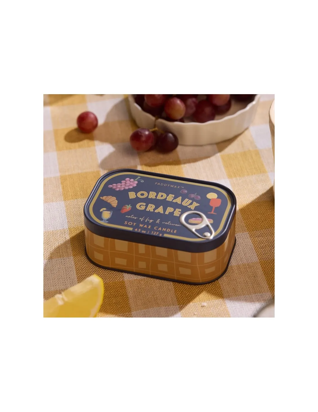 Bougie Printed In Bistro - Grappe De Bordeaux â Image 2