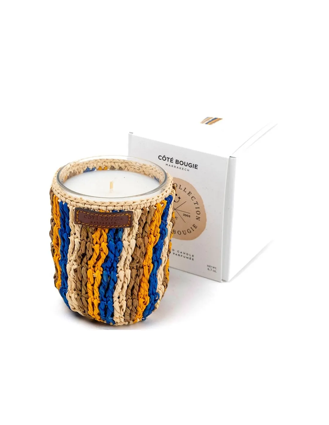 Bougie Raphia Radia S - Dattes