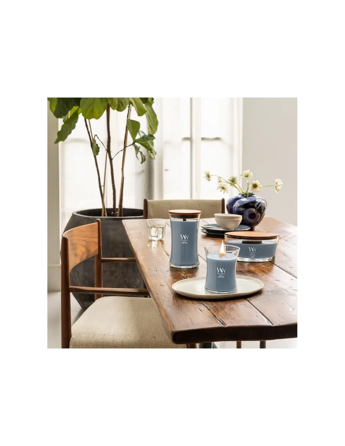 Bougie WoodWick Brume De Terre - 610 Gr â Image 2