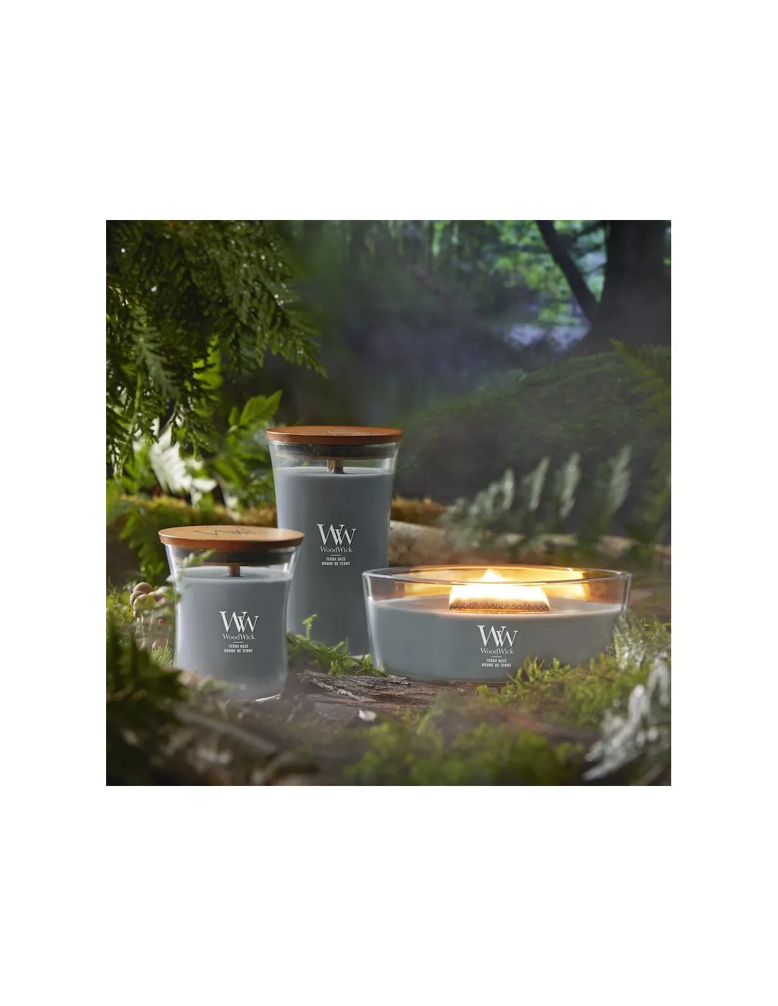 Bougie WoodWick Brume De Terre - 610 Gr â Image 3