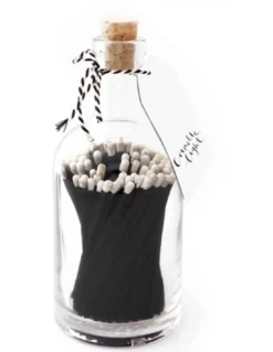 Bouteille D'allumettes - Candle Light - The Archivist