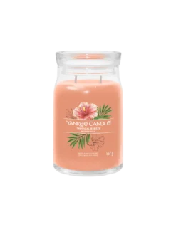 Yankee Candle Brise Tropicale - Grande Bougie 2 Mèches