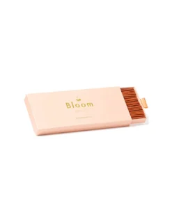 Bloom Bubble Shell - 40 Bâtons D'encens Mandarine, Muscade, Bois De Santal