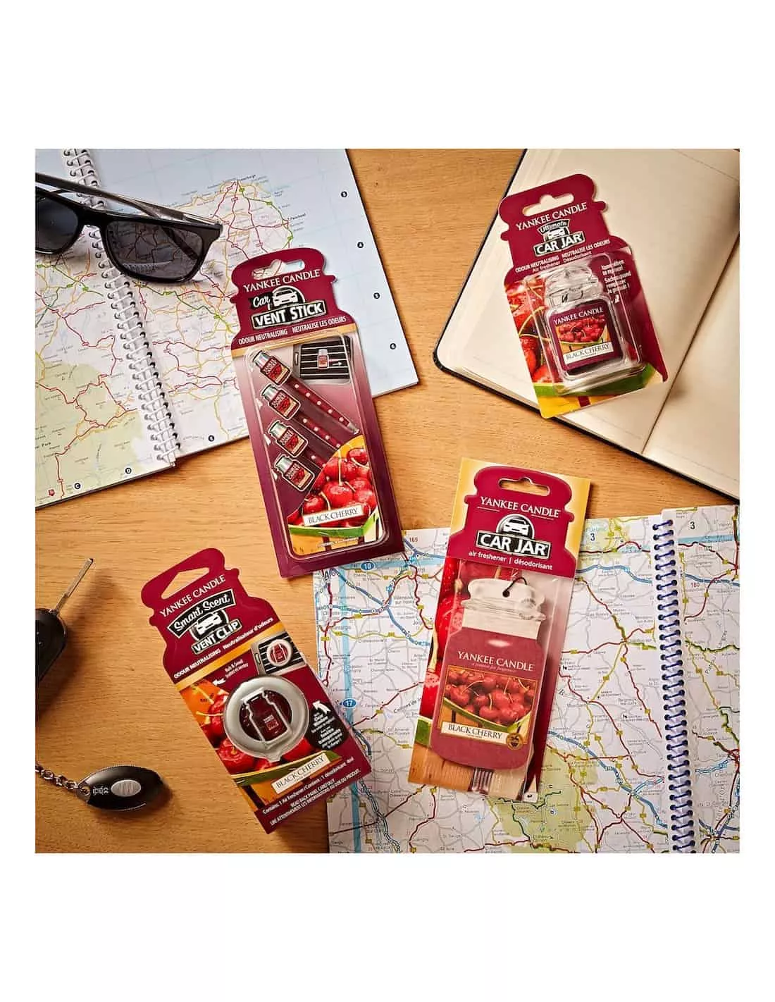 Yankee Candle Car Jar Black Cherry - Cerises â Image 2