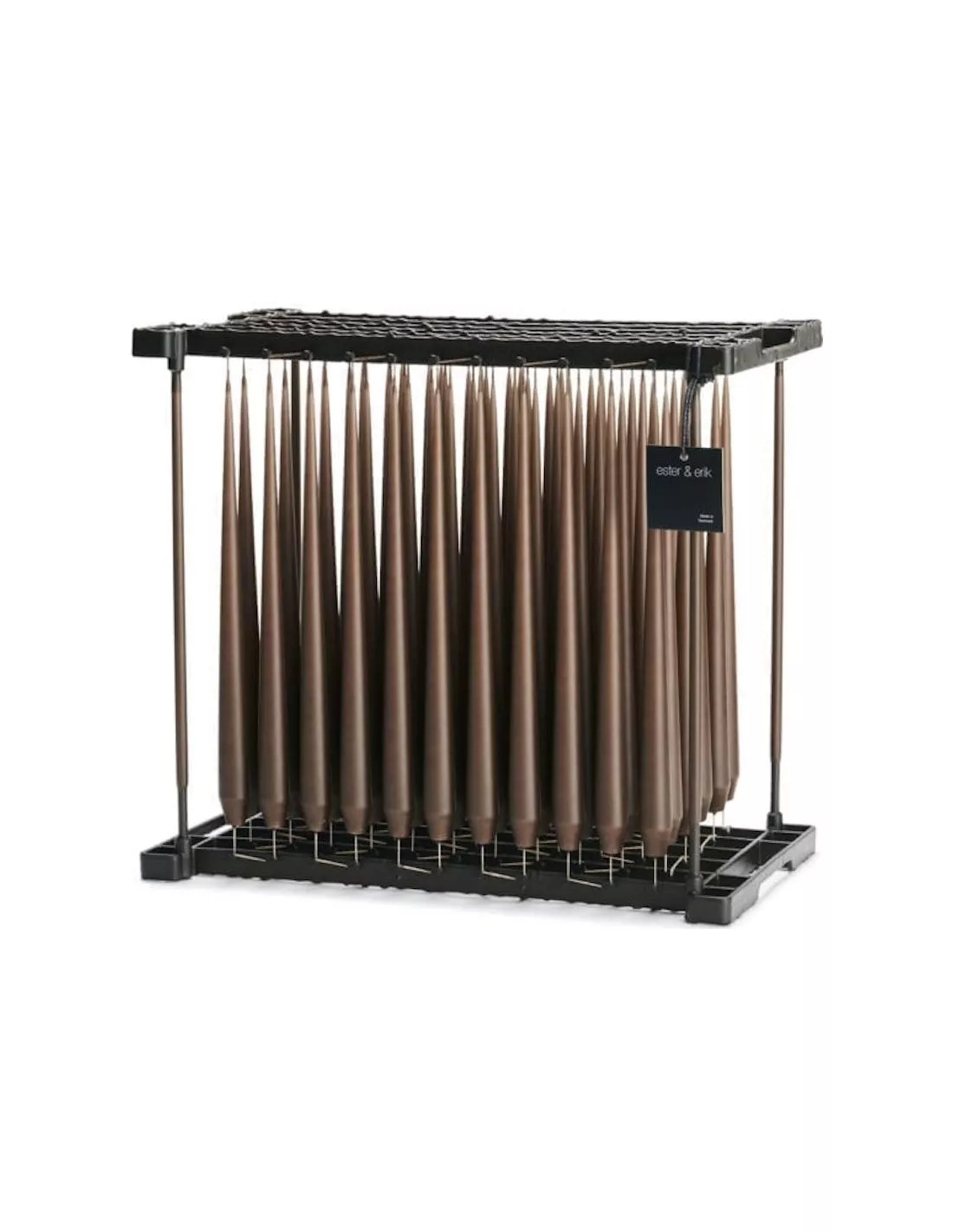 Cierge Chocolat Mat 32 Cm