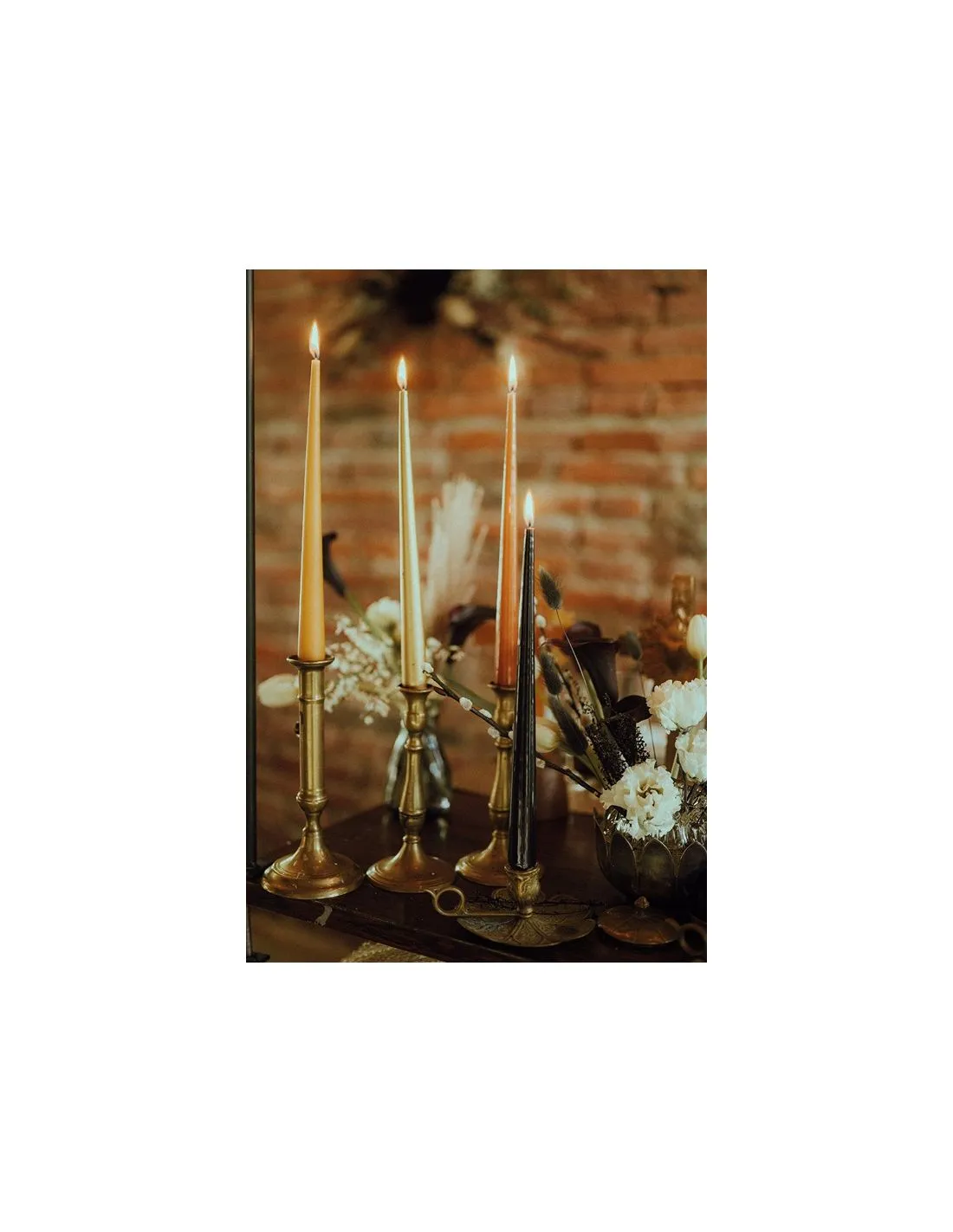 Cierge Terracotta Mat 32 Cm â Image 5