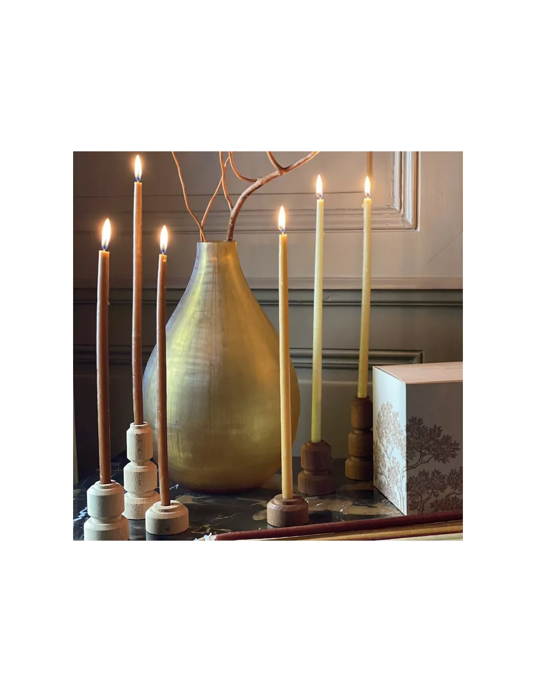 Coffret 20 Cierges Fins - Almerio – Image 2