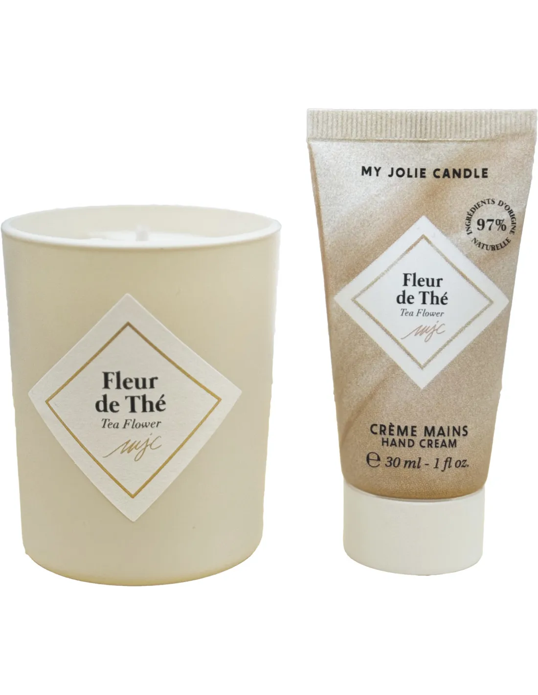 Coffret Bougie Et Crème Fleur De Thé