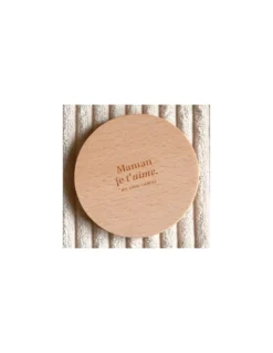 Couvercle En Bois Maman Je T'aime