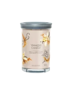 Yankee Candle Créme Brulée à La Vanille - Grande Colonne 2 Mèches