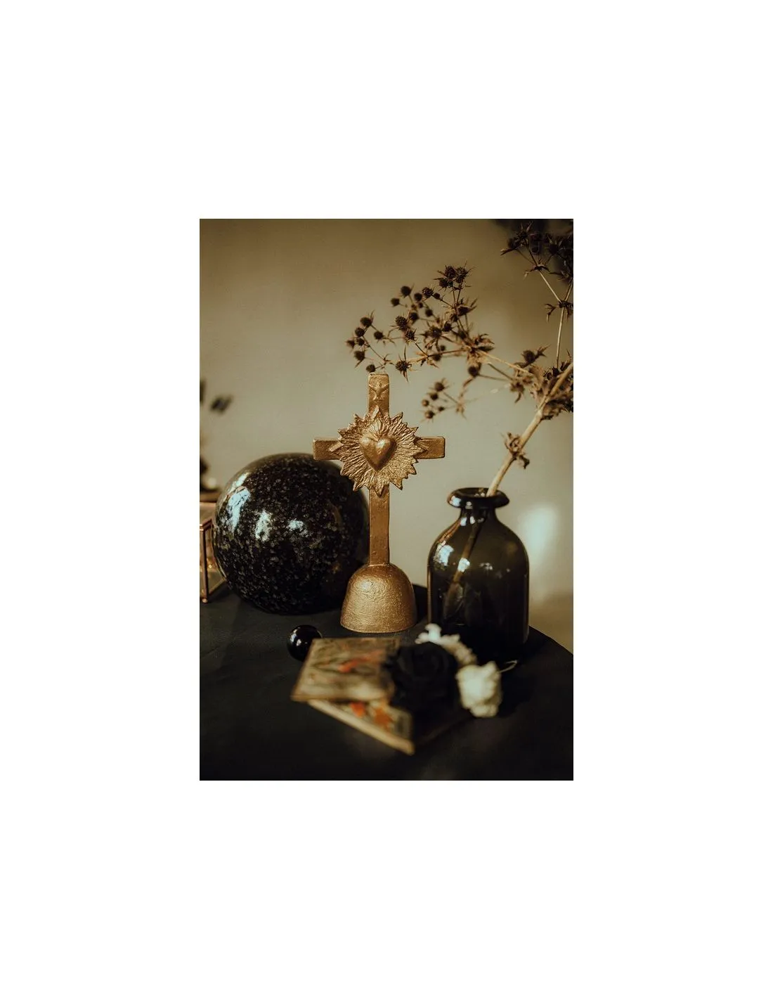 Croix Coeur De Lumière - Blanc - Ciergerie Des Prémontrés – Image 5