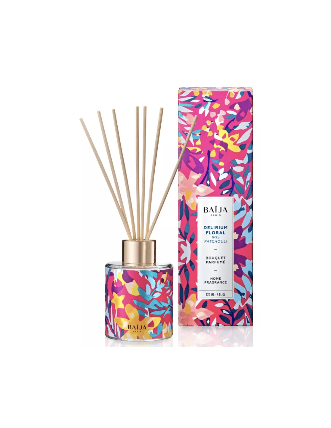 Diffuseur à Bâtonnets Delirium Floral - Baija