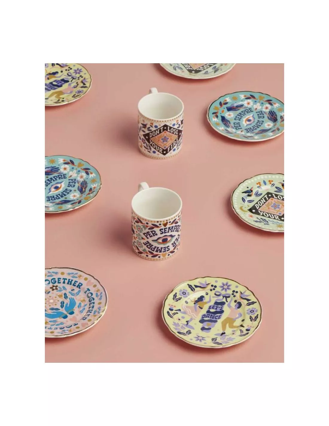 Dont Lose Your Fire - Assiette Design Bitossi 16 Cm – Image 4