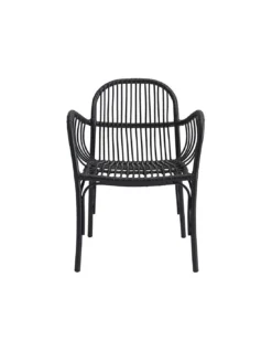Fauteuil Noir Brea - House Doctor