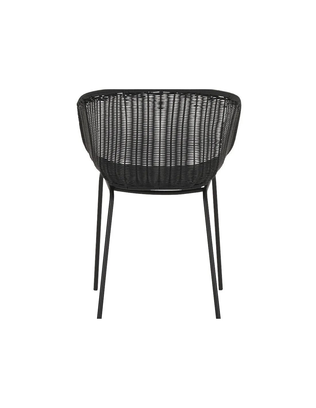 Fauteuil Osier Noir - House Doctor – Image 5