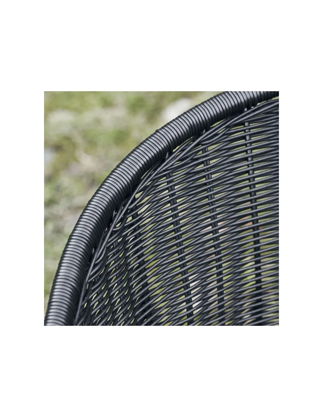 Fauteuil Osier Noir - House Doctor – Image 6