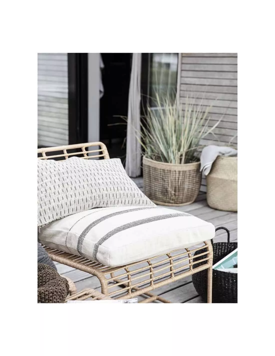 House Doctor Housse De Coussin Coton Beige – Image 2