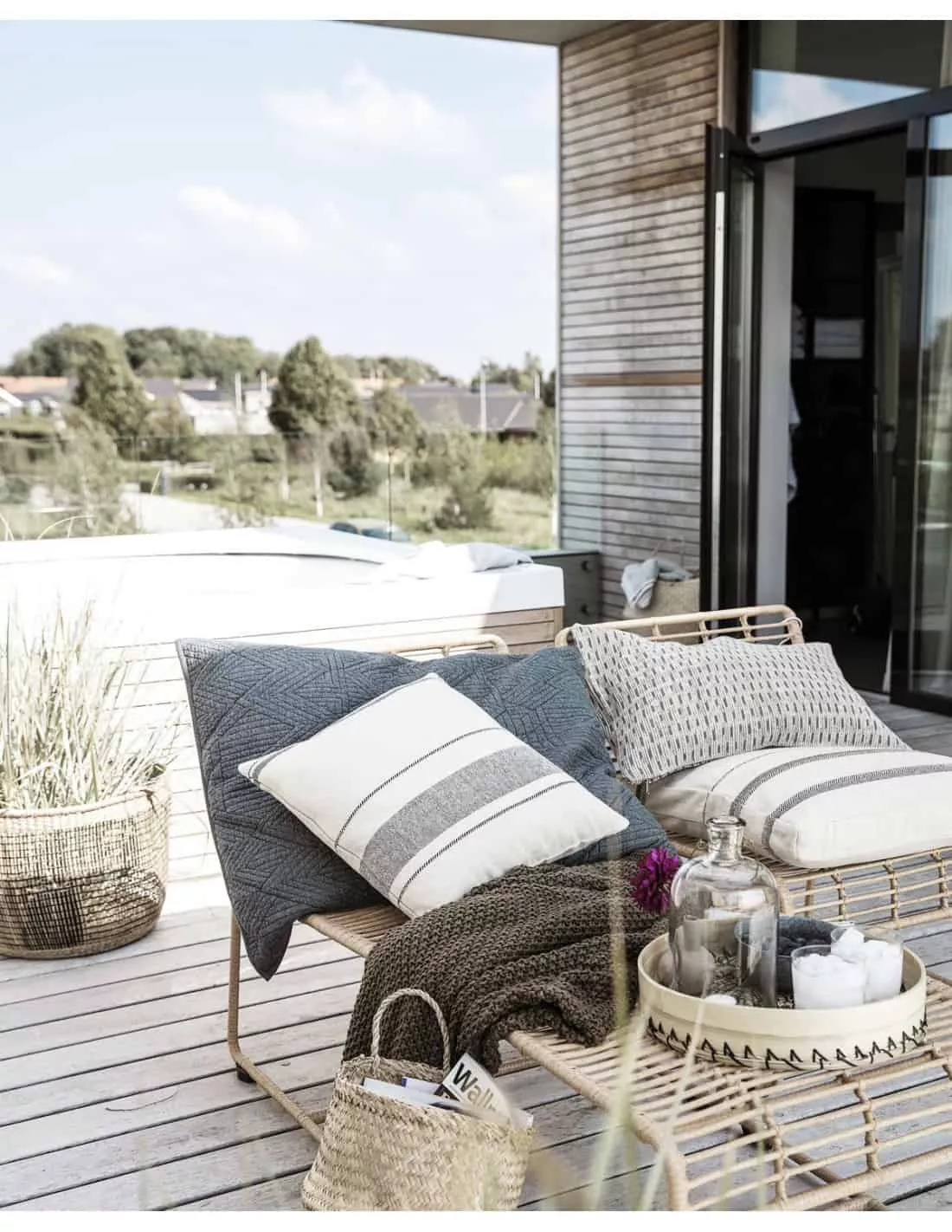 House Doctor Housse De Coussin Coton Beige – Image 3